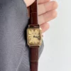 639-2.webp MoHer Watch Gold Rectangle Face Brown Leather Band Watch for Women