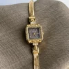 660-1.webp MoHer Watch Brown Square Small Face Slim Chain Bracelet Watch for Women