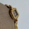 660-2.webp MoHer Watch Brown Square Small Face Slim Chain Bracelet Watch for Women