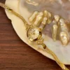 MoHer Watch Gold Small Face Slim Chain Bracelet Watch for Women