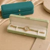 Vintage Green/Dark Green Gift Box Elegant Bracelet & Timepiece Case