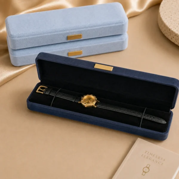 Classic Blue/Green/Navy Rectangular Gift Box