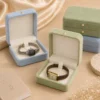 Minimalist Blue/Green Square Gift Box