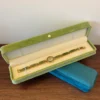 MH 672-3 Elegant Pink/Blue/Green/Beige Velvet Pearl Jewelry Gift Box