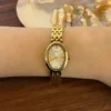 MH 724-4 MoHerWatch Classic Gold Oval Roman Numeral Bracelet Watch for Women