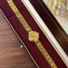 MH 725-5 MoHerWatch Classic Gold Watch Small Oval Dial Watch for Women