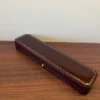 Vintage Burgundy/Green Jewelry Gift Box