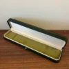 Vintage Burgundy/Green Jewelry Gift Box