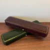 Vintage Burgundy/Green Jewelry Gift Box
