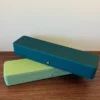 Vintage Green/Dark Green Long Watch Gift Box Elegant Bracelet & Timepiece Case