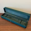 Vintage Green/Dark Green Long Watch Gift Box Elegant Bracelet & Timepiece Case
