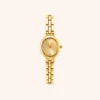 Classic Gold Watch Small Oval Dial Watch for Women