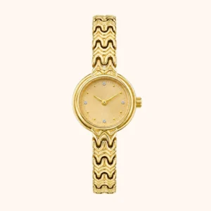 mh-b24 MoHerWatch Classic Gold Watch Small Oval Dial Watch for Women