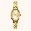mh-b30 MoHerWatch Classic Gold Oval Roman Numeral Bracelet Watch for Women