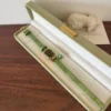 Classic Green Round Dial Green Strap Watch for Women