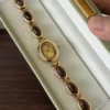 Customizable Gemstone Bracelet Watch for Women | Mix and Match Dial Colors and Bracelets