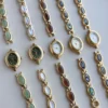 Customizable Gemstone Bracelet Watch for Women | Mix and Match Dial Colors and Bracelets