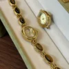 Customizable Gemstone Bracelet Watch for Women | Mix and Match Dial Colors and Bracelets